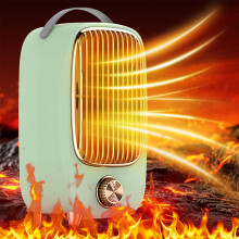 Portable Electric Space Heater Energy Efficient Thermostat