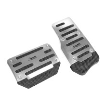 Car Pedal Covers Anti-Slip Metal Alloy 4-Piece