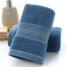 Hand Towels Blue Soft Absorbent 14 x 30 Inches