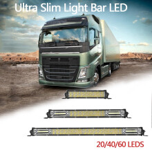 Ultra Slim LED Light Bar Spot and Flood Combo 1 Row