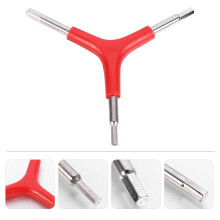 Steel Wrench Repair Tool Red 1 Piece