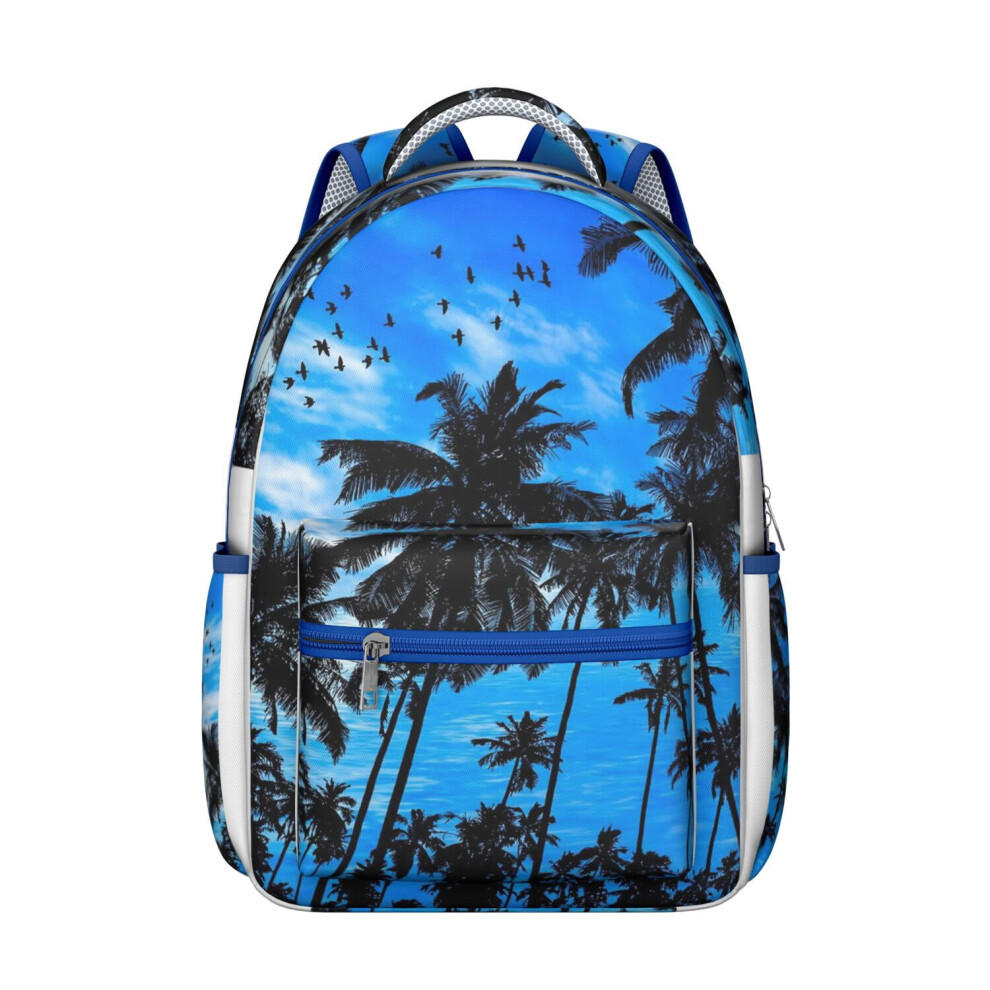 Hawaii Tropical Palm Leaves Backpack Lightweight Large 941196196958