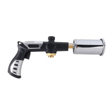 High Firepower Mountain Tank Flamethrower Outdoor Camping BBQ Torch, Efficient Flame Igniter, for Cooking and Grilling