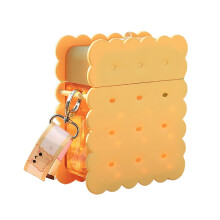 MOQIN Kawaii Biscuit-Shaped Water Bottle 380ML