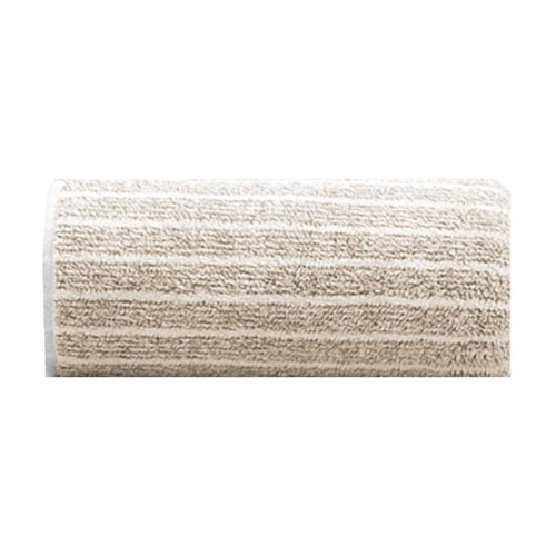 Hand Towels Striped Cotton Absorbent Soft Decorative Khaki