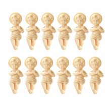 Baby Jesus Figurine 1.5'' King 12 Pack Cake Figure Resin Jesus Figures Figurines Party Cake Toppers Decorations