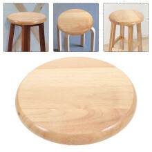 Wooden Barstool Top Replacement Round 1 Set