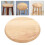 Wooden Barstool Top Replacement Round 1 Set 1