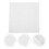 White Flower Pressing Backing Paper 14x14in 30 pcs 1