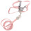 Cat Leash and Harness Set Small Outdoor Walking Rope 1
