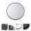 3.5 Inch Suction Cup Makeup Mirror Black 1