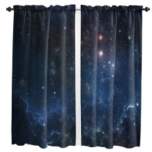 Starry Sky Curtain for Living Room Bedroom Kitchen