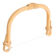 Teapot Bamboo Handle Replacement Grip 1 Pair