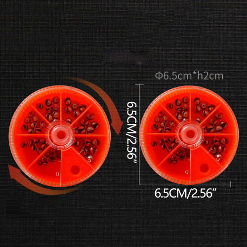 Fishing Weights Kit Egg Sinkers 5 Sizes Lead Tackle Box 2