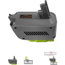 V10 Adapter Ryobi 18V to Dyson V10 Cyclone Animal Fluffy
