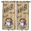 Coffee Cup Pattern Curtains for Living Room Kitchen Bedroom 1