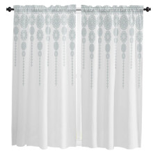 Mandala Pattern Ethnic Retro Curtain 2-Pack