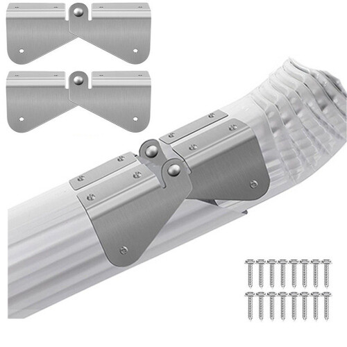 Gutter Extension Hinges Heavy Duty 2-Pack