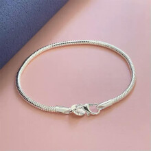 925 Silver Charm Bracelet Bangle 75 Styles