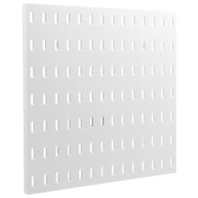 Wall Pegboard Panels Plastic White Modern 1 Pack
