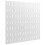 Wall Pegboard Panels Plastic White Modern 1 Pack 1