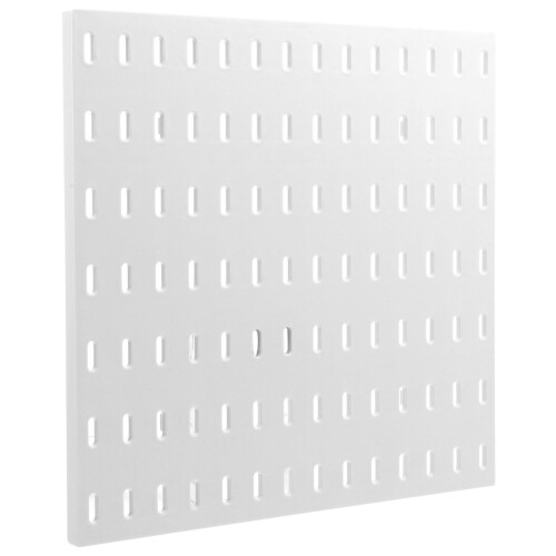 Wall Pegboard Panels Plastic White Modern 1 Pack