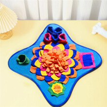 Pet Snuffle Feeding Mat Dog Pet Interactive Feed Puzzle Pad Slowing Feeder Mat for Dogs Cats Funny Training Blanket