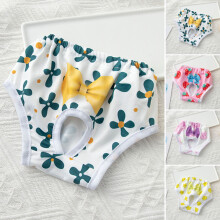 Dog Menstrual Pants Princess Design Pink Small Medium