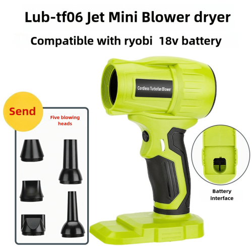 Jet Dry Mini Blower 96000 RPM Wind Control Compatible with