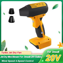Jet Dry Mini Blower 130000 RPM 4-Speed for Dewalt 20V