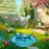 Outdoor Floating Hanging Bird Feeder Birdbath 1 pc 1