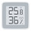 Intelligent  Thermometer E-Ink Screen BT2.0 Hygrometer Work with MIHomeApp Home Gadget  Linkage 1