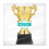 Plastic Trophy for Kids Racing Parties 3.1 Inch Width 1