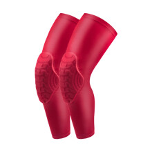 Knee Pad Breathable Honeycomb Protection XL Red