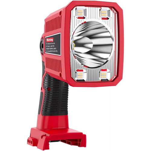 LED Flashlight for Milwaukee M18 18V Battery 1250LM 110