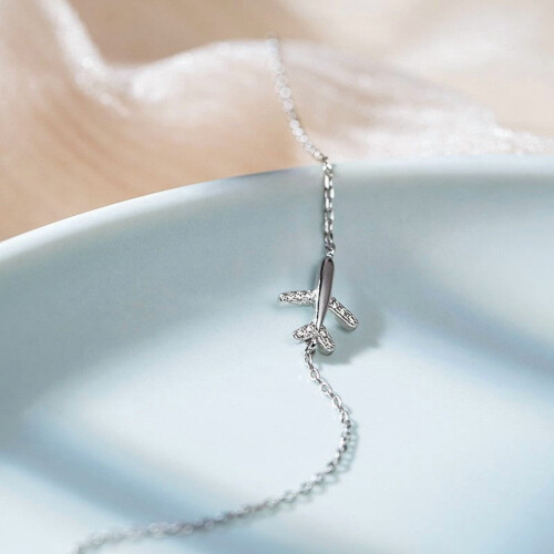 Sterling Silver Adjustable Bracelet for Women S925 2
