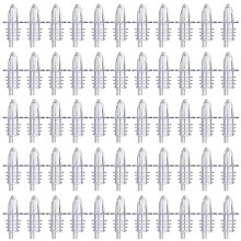 100 Packs Liquor Bottle Pourers Flow Pourers Plastic Spouts Black Bottle Pourers for Bars Clubs Pubs Restaurants