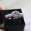 Moissanite Flower Ring 0.8 Karat 925 Sterling Silver 5