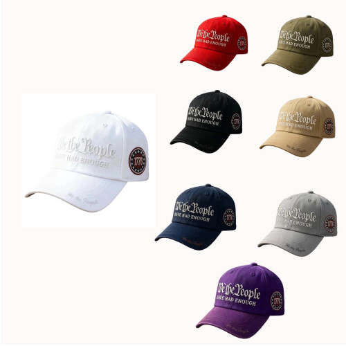 We The People 1776 Stars Retro Washed Baseball Cap 2