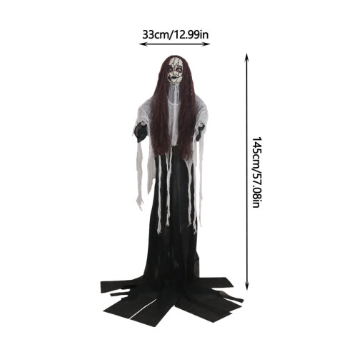 Animatronic σε φυσικό μέγεθος για το Halloween με νύφη 2