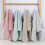 Σετ Πετσέτες από Γκρι Κοραλί Fleece 2 τεμάχια 35x75cm + 70x140cm 2