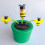 Solar-Powered Flip-Flap Flower Insect Car Decor 6