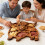 Wooden Snack Plate with Compartments 1 pc 3