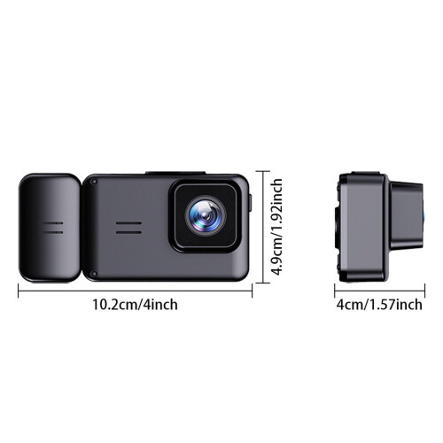 Dash Cam 1080P Front and Interior with Night Vision Parking 2