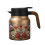 Θερμός τσαγιού Vintage με λουλούδια από ανοξείδωτο ατσάλι 1000ml με 5