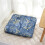 Meditation Cushion Paisley Pattern Boho Square 22 x 22 4