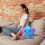 Glowing Star and Pentagram Decorative Pillows 2 Pack 7