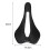 Bike Saddle Hollow Ergonomic Design 1 Piece 5