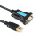 USB2.0 σε RS232 θηλυκό σειριακό καλώδιο DB9 προσαρμογέας σύνδεσης RS232 συσκευών για 7