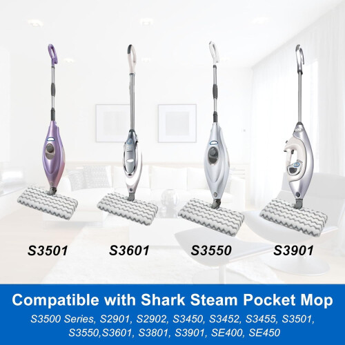 Shark Steam Pocket Mop Replacement Pads 4 Pack 2